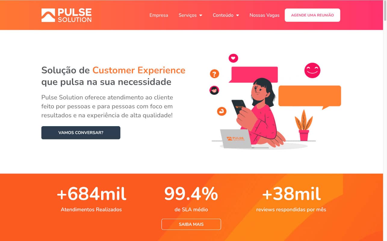 Pulse Solution - atendimento humanizado ao cliente